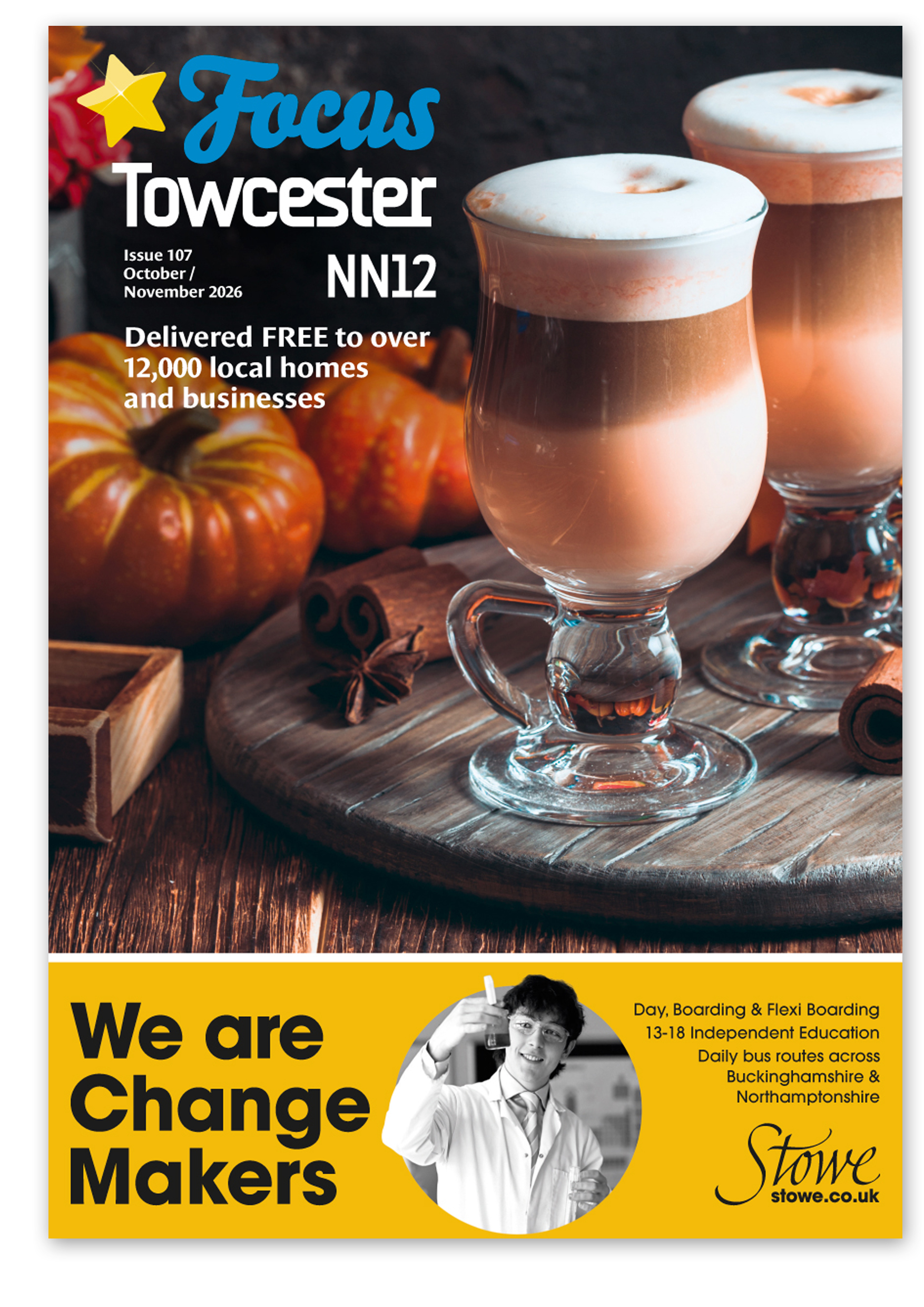 Focus Towcester  Oct Nov 2026 cover with border